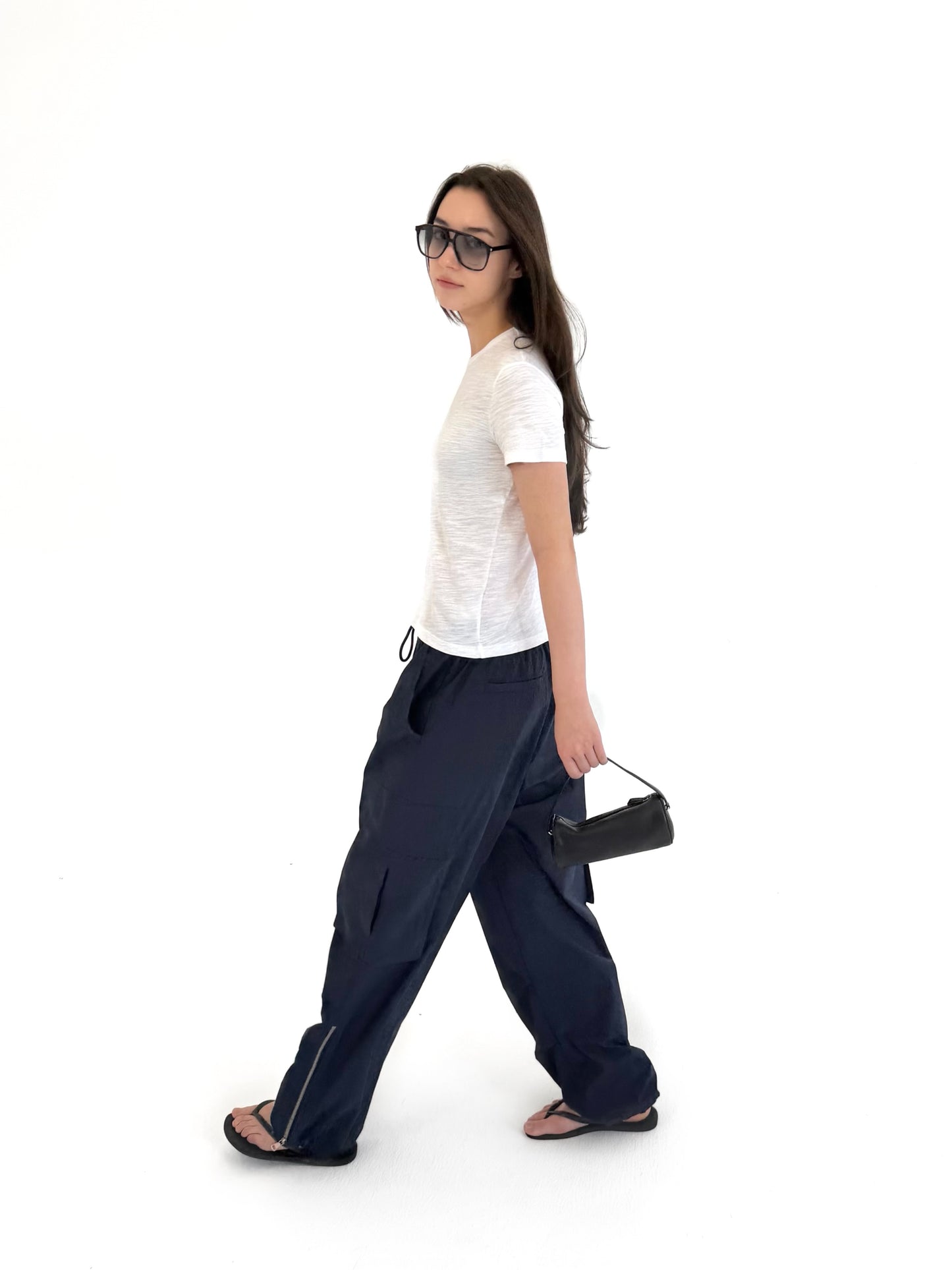 Lightweight Nylon Cargo Pants