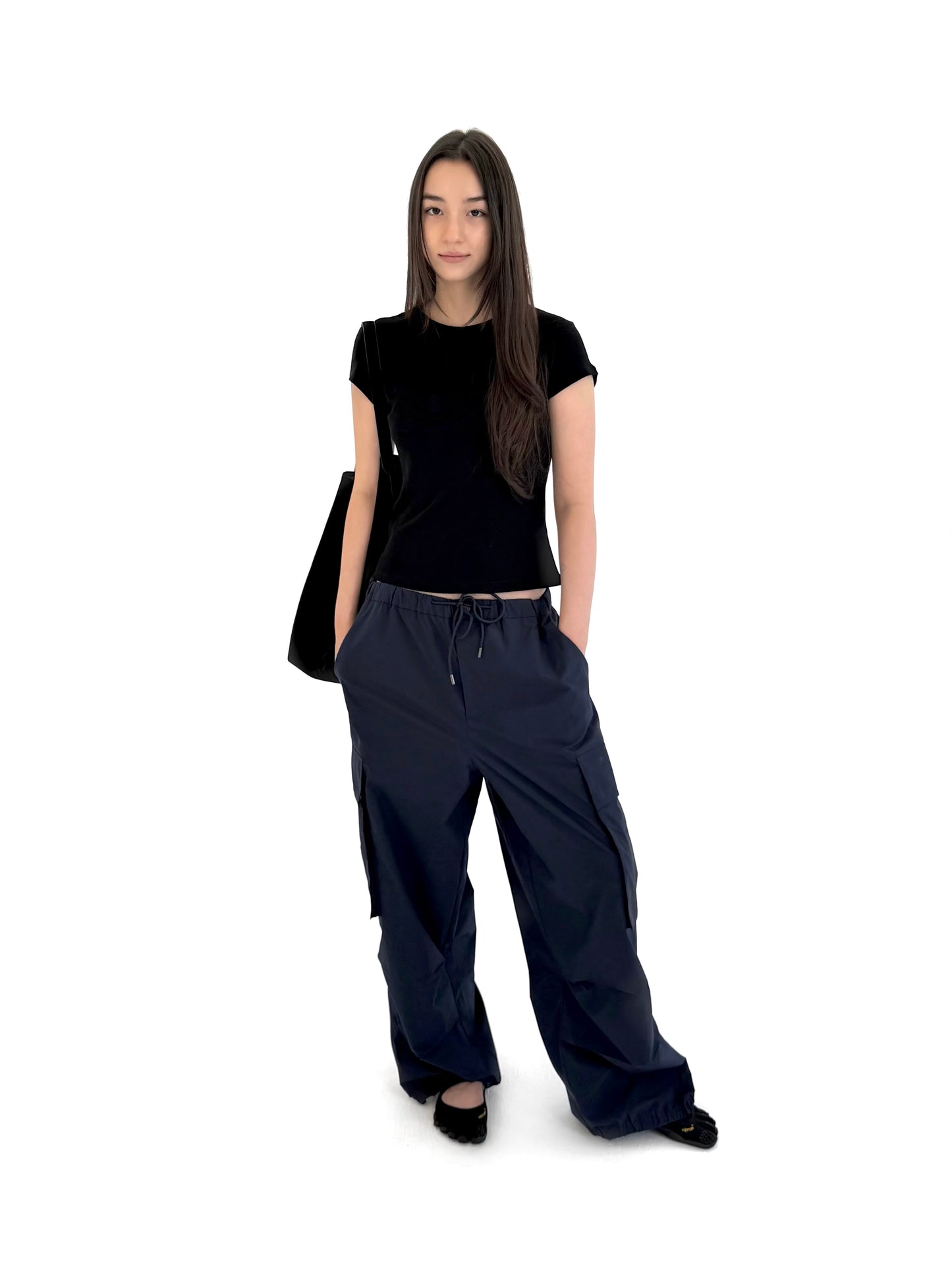 Lightweight Nylon Cargo Pants
